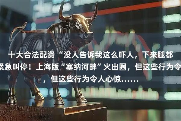 十大合法配资 “没人告诉我这么吓人，下来腿都是软的”，紧急叫停！上海版“塞纳河畔”火出圈，但这些行为令人心惊……